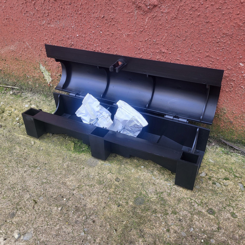 Bloc Raticide 15 blocs raticide Brodifacoum 0,0012% cave, sous-sol, jardin | Akanoid