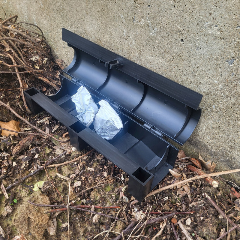 Bloc Raticide 15 blocs raticide Brodifacoum 0,0012% cave, sous-sol, jardin | Akanoid