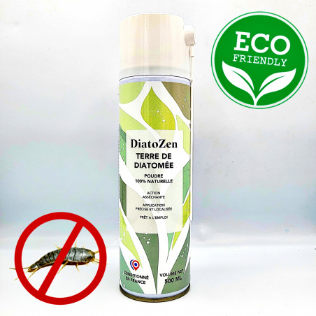 Spray terre de diatomée spécial poisson d'argent DIATOZEN® (500ml)
