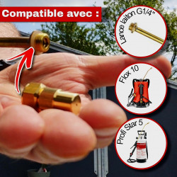 Compatibilité de la buse réglable Birchmeier 1.3 mm