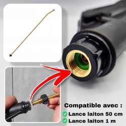 Pistolet gâchette BIRCHMEIER compatible avec la lance en laiton