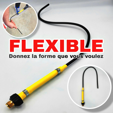 MINI FLEX Birchmeier, embout flexible pour poudreuse DR5 spécial "accès difficiles"