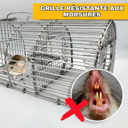 Grille en métal résistante aux morsures des souris