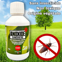 ANOXIDE CONCENTRÉ : 100% d'origine végétale, non toxique et sans produits biocides