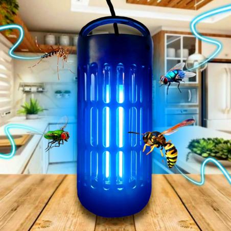 Lampe UV transportable anti moustique, mouche, moucheron, mite, guêpe