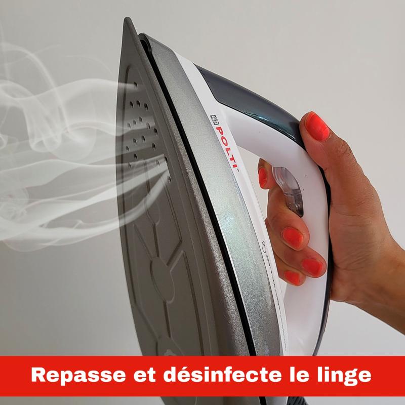 Fer à Repasser Pro Adaptable Pour Polti Vaporetto Lecoaspira - 1750W Avec Semelle Aluminium & Repose-Fer