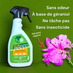 Spray répulsif TALOS : A base de géraniol