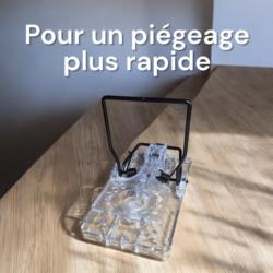 Tapette à rat Gorilla Traps transparente : Pour un piégeage plus rapide