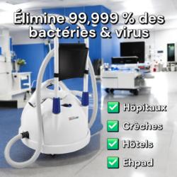 Polti Cimex Eradicator Plus : Désinfecte & élimine 99,999 % des bactéries, germes et virus