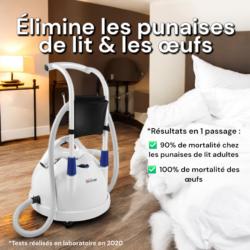 Polti Cimex Eradicator Plus : Elimine les punaises de lit adultes & les œufs