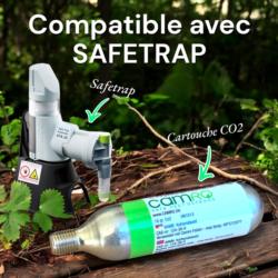 Cartouche CO2 compatible avec le piège à rats et souris Camro SafeTrap Automatic