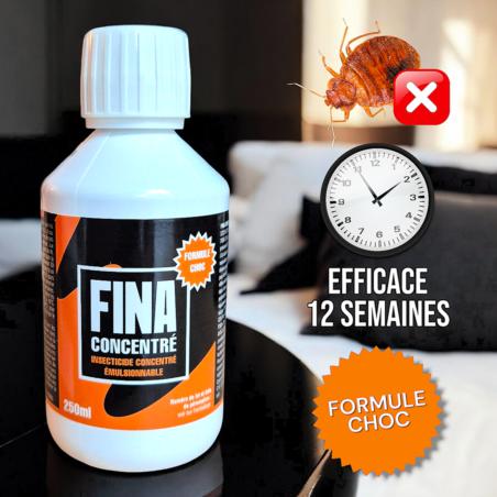 Insecticide anti punaise de lit FINA CONCENTRE 250ml, formule choc (efficace 12 semaines)
