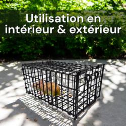 Utilisation en intérieure & extérieure de la cage attrrape souris