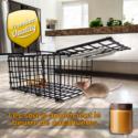 Cage attrape souris en acier inoxydable intérieur & extérieur (16x10x8 cm)