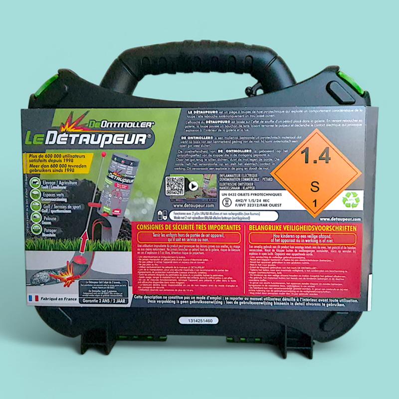 Le Détaupeur, starter kit Piège à taupe à pétards + 4 pétards — free download