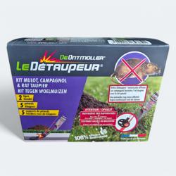 Kit complet le détaupeur spécial mulots, campagnols et rats taupiers