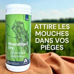 Poudre attractive pour piège à mouche MUSCATTRACT DRY