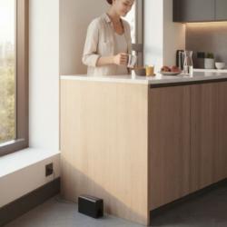 Piège à souris électrique dans une cuisine