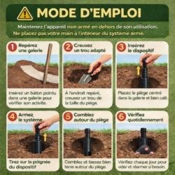 Mode d'emploi : piège UNDERSOL