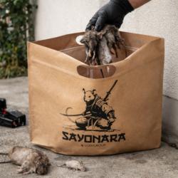 Sac de collecte pour cadavre de rongeurs rats & souris SAYONARA