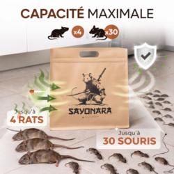 Sac de collecte pour cadavre de rongeurs rats & souris SAYONARA (capacité maximale)
