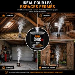 FUMICHOC : Le fumigène puissant contre les guêpes et frelons