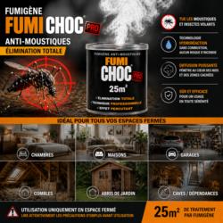 FUMICHOC : Le fumigène contre les moustiques