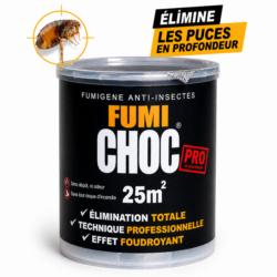 fumigene anti puces fumichoc 25m2 traitement puces maison efficace diffusion fumee insecticide