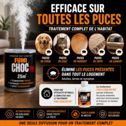 fumigene anti puces fumichoc efficace toutes puces chien chat parquet traitement avec fina concentre solution complete logement