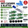 pack anti cafards blattes complet gel blantor 5 geotrap 5 mini stations traitement efficace infestation