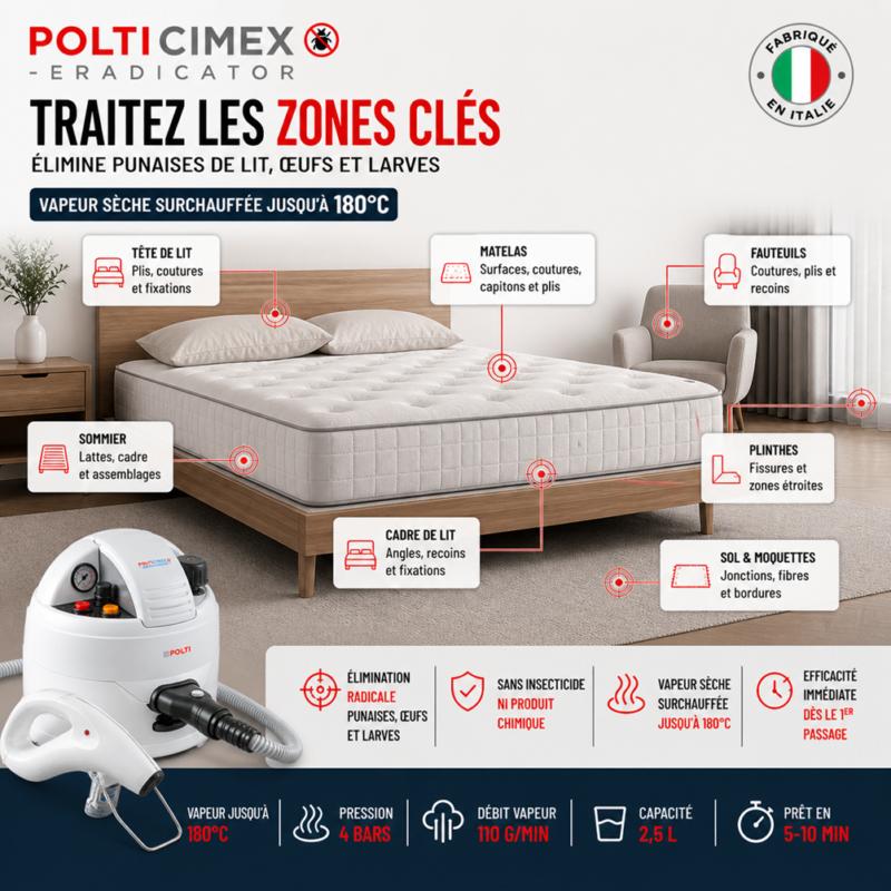 Cimex Eradicator Plus : désinfestation punaises de lit Cimex Eradicator Plus : désinfestation punaises de lit