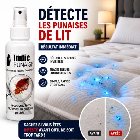 Spray révélateur de punaise de lit INDIC PUNAISE®