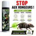Spray répulsif souris rats fouines EMEROD – Éloigne durablement les rongeurs