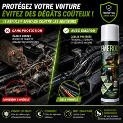 repulsif souris rats voiture cables ronges protection moteur emerod avant apres