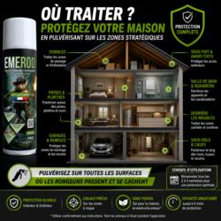 ou appliquer repulsif souris rats zones maison combles cave garage emerod