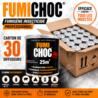 fumigene fumichoc professionnel carton 30 anti insectes punaises cafards puces traitement complet