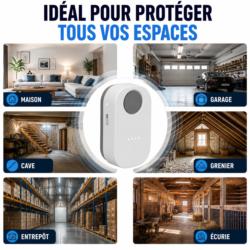 Lieux d’utilisation du répulsif ultrason rats et souris Mecanix dans maison garage cave grenier entrepôt et écurie