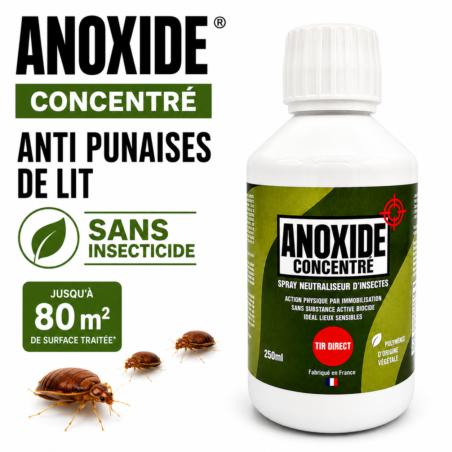 Neutraliseur concentré anti punaise de lit ANOXIDE 250 ml, sans insecticide