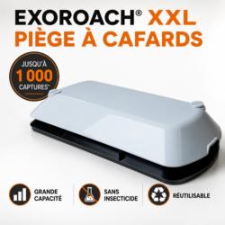 Piège à cafards EXOROACH XXL grande capacité, sans insecticide et réutilisable