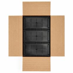 Carton ouvert de 48 plaques à glu Catchmaster 48R pour rats et souris