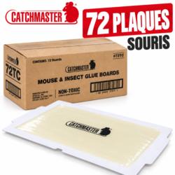 Catchmaster 72TC carton professionnel de 72 plaques de glu pour souris