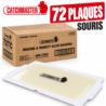Catchmaster 72TC carton professionnel de 72 plaques de glu pour souris