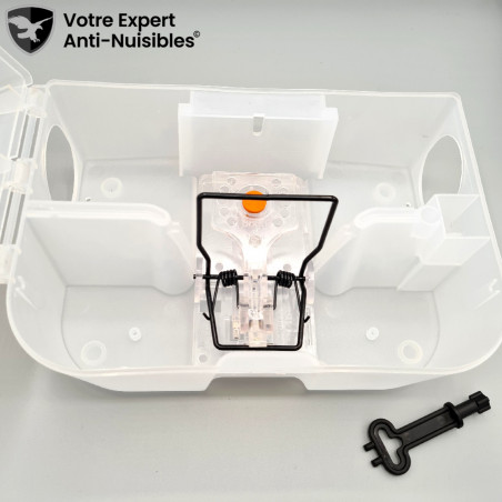 Piège à rat sécurisé transparent BLANTOR®