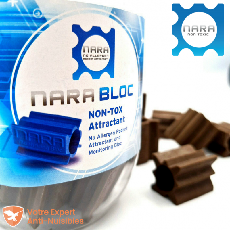 Pot de 20 blocs Nara® arôme chocolat noisette