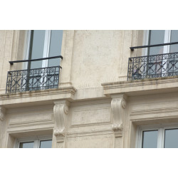 Pic anti pigeon DEPIGEONAL Ultra 2 protégeant des fenêtres d'immeuble.