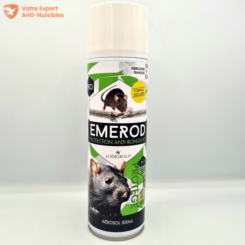 Répulsif anti souris & rat EMEROD 500ml en spray