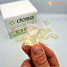 Coffret de 50 doses de 5ml O'DOSE avec zoom sur une dose
