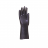 Gant de protection chimique en néoprène noir.