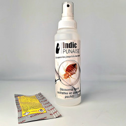 Spray révélateur de punaise de lit INDIC PUNAISE® avec ses comprimés