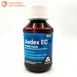 Insecticide concentré AEDEX EC en flacon de 100ml.